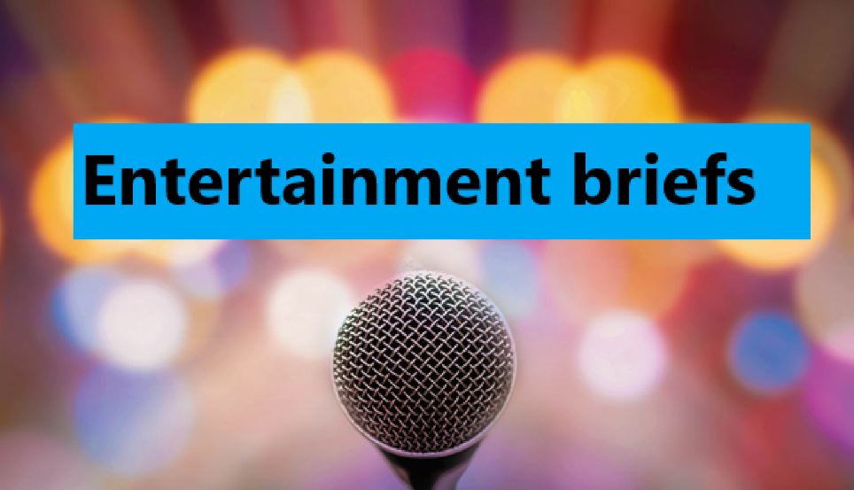 Entertainment Briefs — Nov. 16 - Vimarsana News