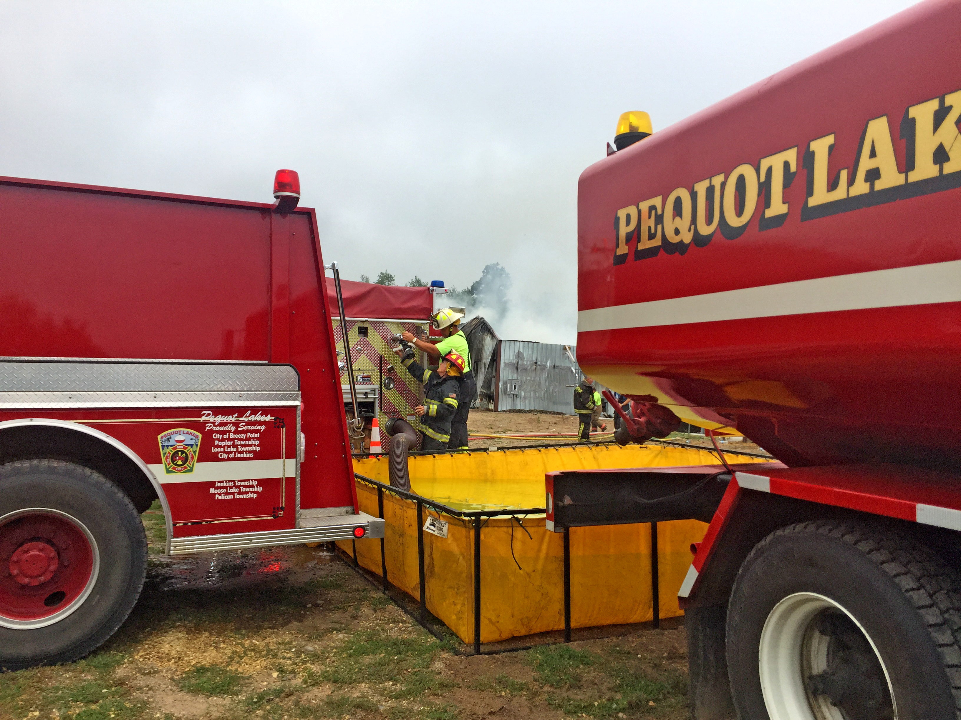 Out-of-control bonfire burns yard in Breezy Point - Vimarsana News