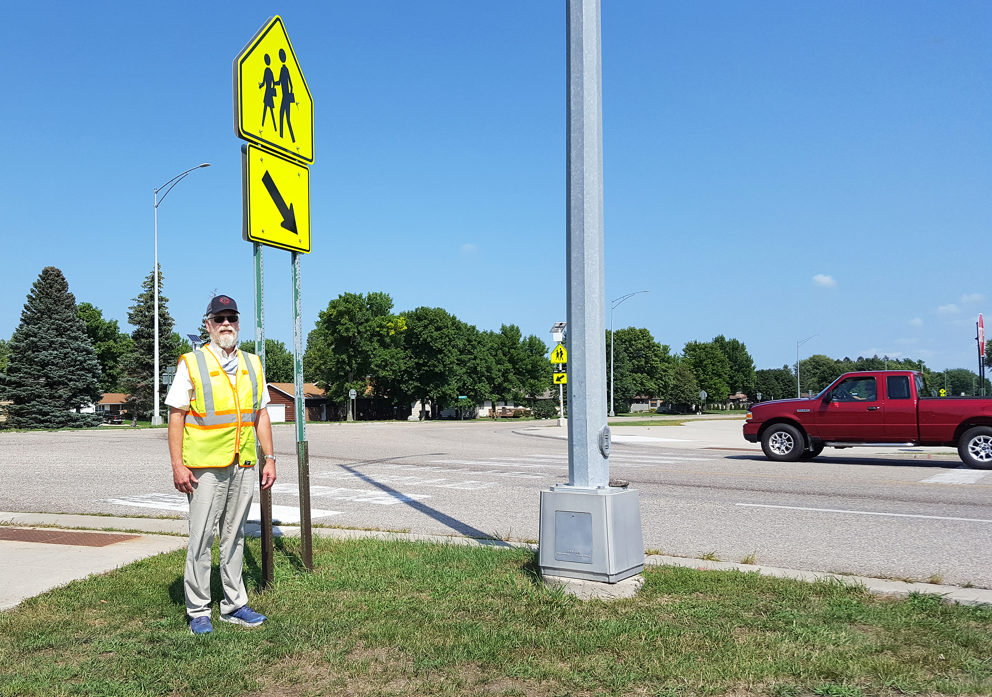 Road work near Worthington Middle School, Intermediate School should be done before school starts in the fall - Vimarsana News