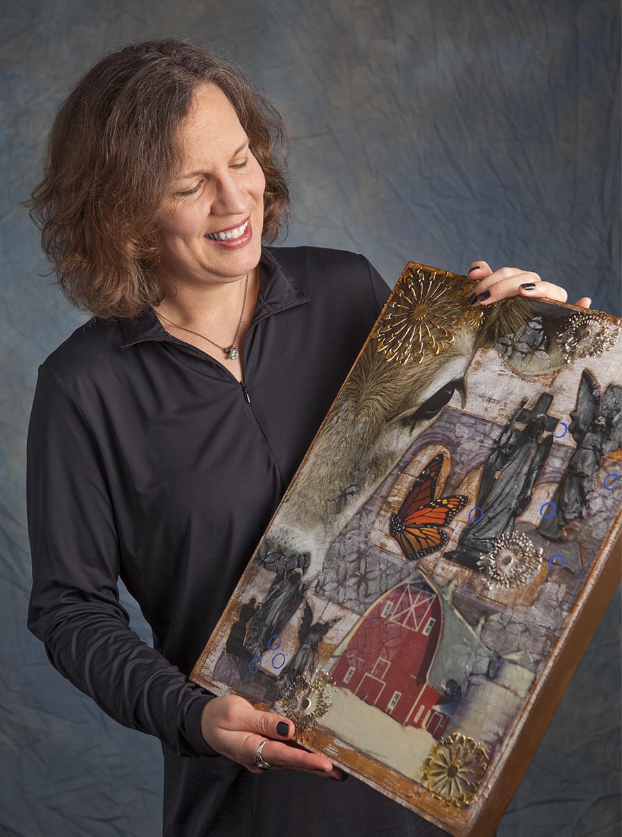 Work of Detroit Lakes artist, Carmen McCullough, featured in LRAC Consortium exhibit - Vimarsana News