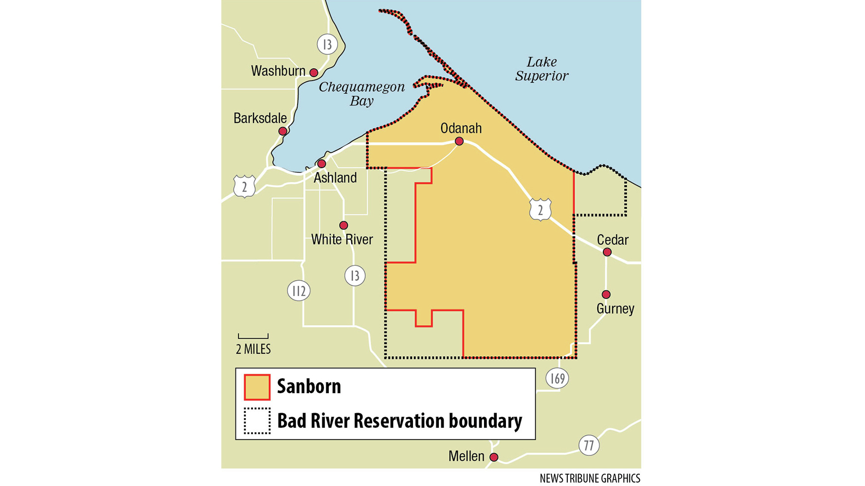 State board wary of lending to Ashland County town affected by tribal tax ruling - Vimarsana News