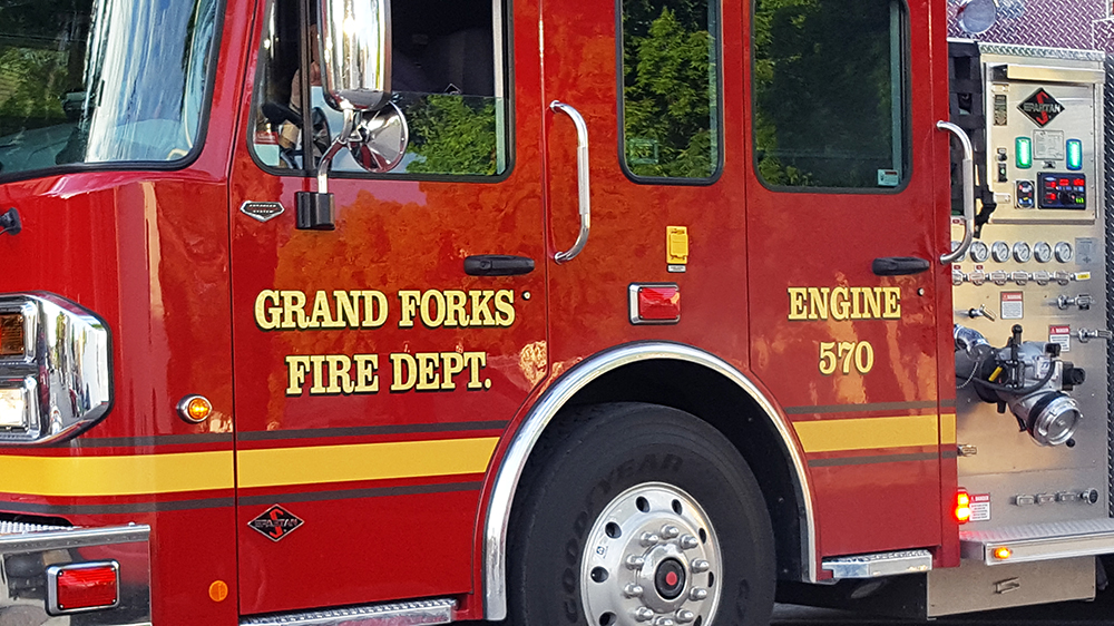 Grand Forks Fire Department responds to residential fire Wednesday morning - Vimarsana News