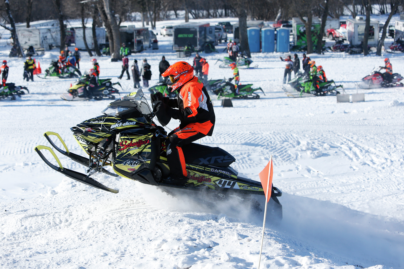 Wintry weather serves up prime snowmobiling conditions - Vimarsana News
