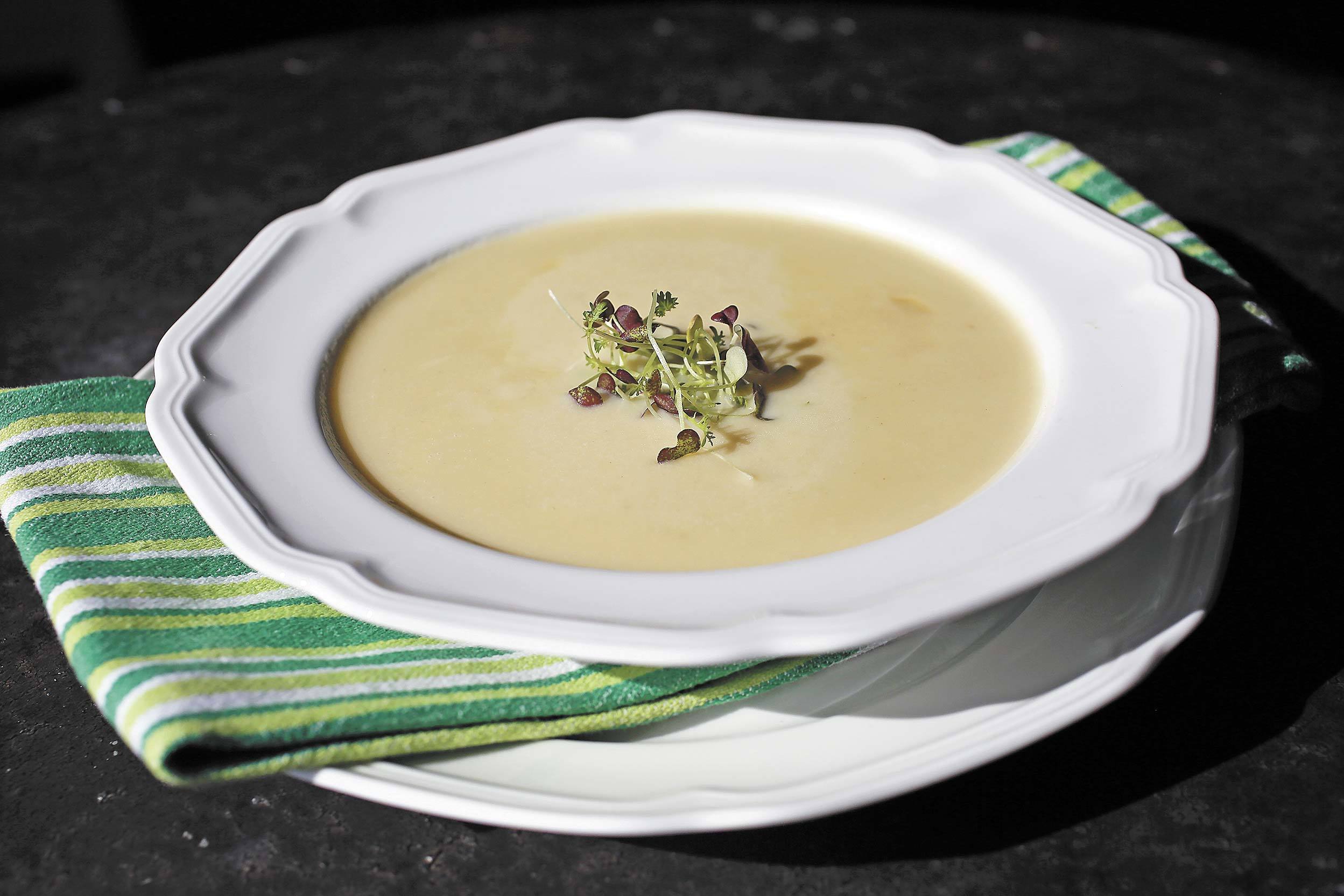 Home With The Lost Italian: Celebrating Irish heritage in March with creamy potato leek soup - Vimarsana News