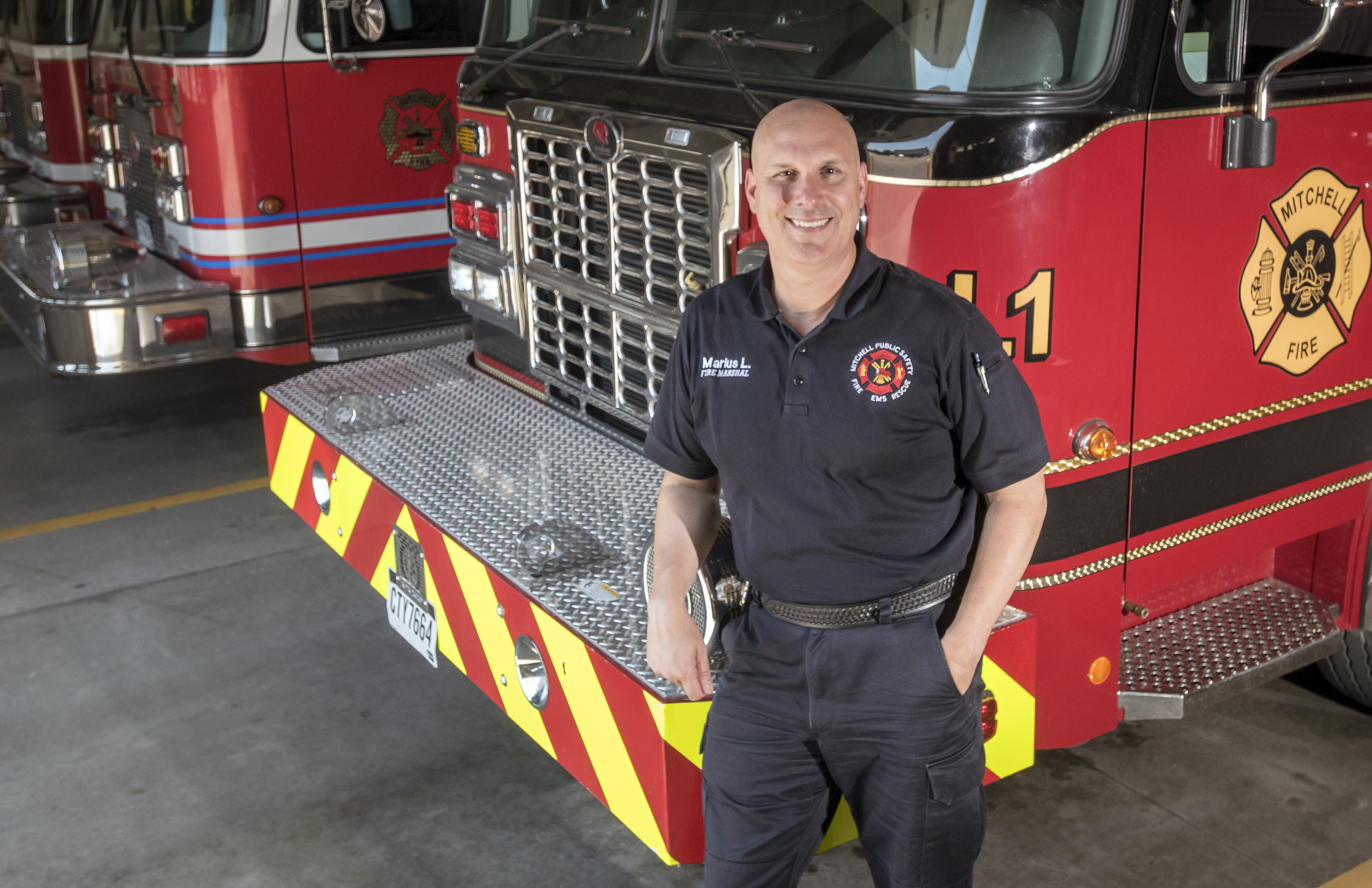 'It was just time,' says Mitchell Fire Chief Marius Laursen who is resigning from his role - Vimarsana News