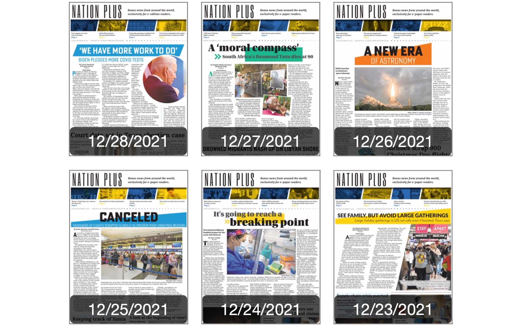 E-Paper Highlights: Echo Journal e-edition news from Dec. 23-29, 2021 - Vimarsana News