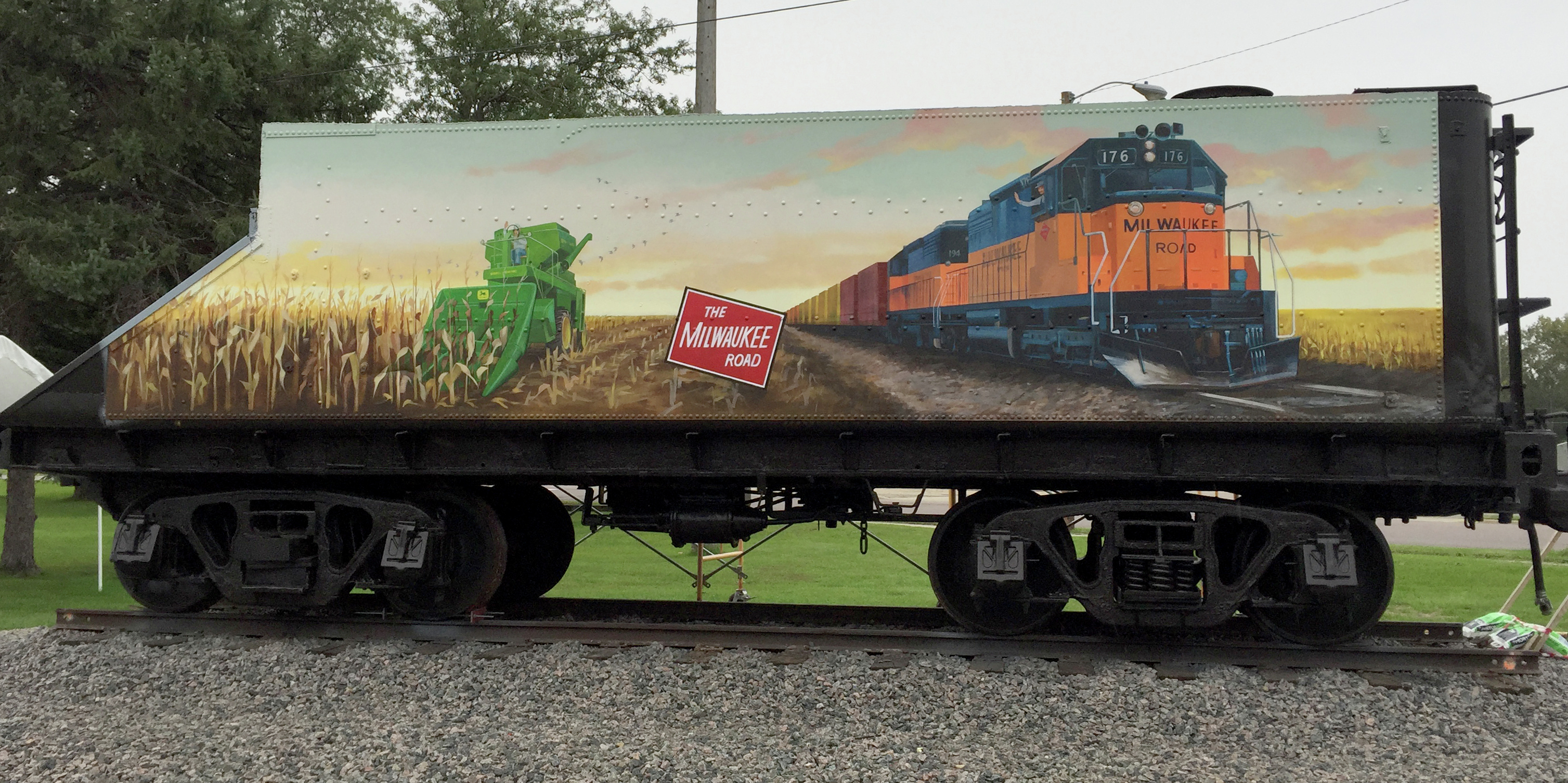 Railcar murals to be dedicated Oct. 13 in Minnesota - Vimarsana News